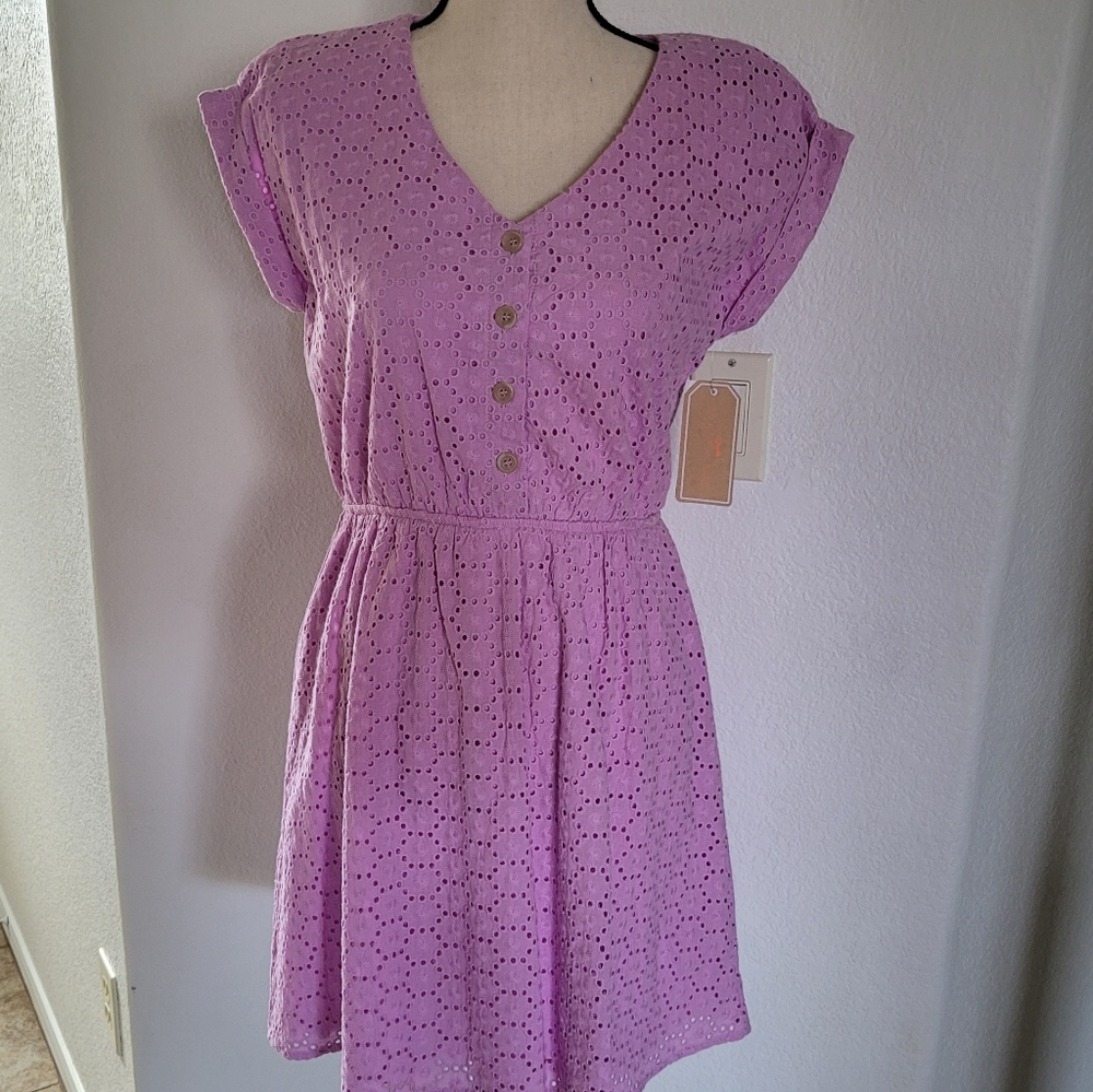 Copper key dress